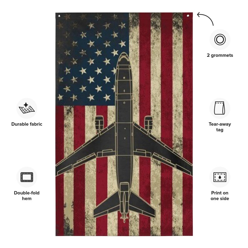 KC-10 Extender U.S. Flag