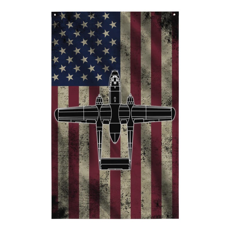 C-119G Flying Boxcar Flag