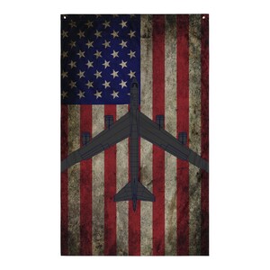 B-52 Aircraft Flag (Vertical)