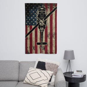 UH-1 Huey U.S. Flag