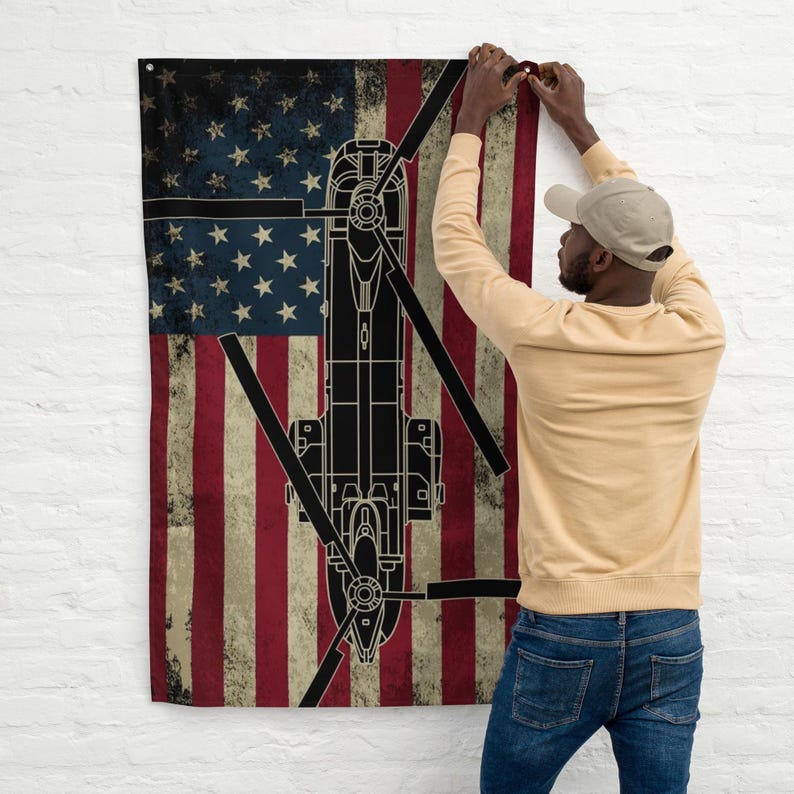 CH-46 Sea Knight Flag