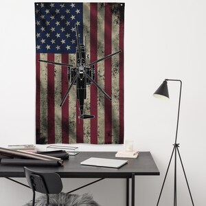 HH-3 Jolly Green Giant Helicopter Flag