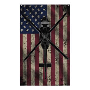 Bell 412 Helicopter (Basic Flag)