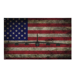 B-52 Stratofortress Airplane Flag