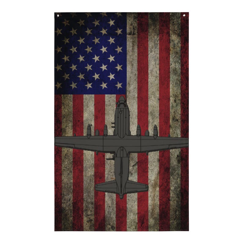 AC-130 Spectre U.S. Flag