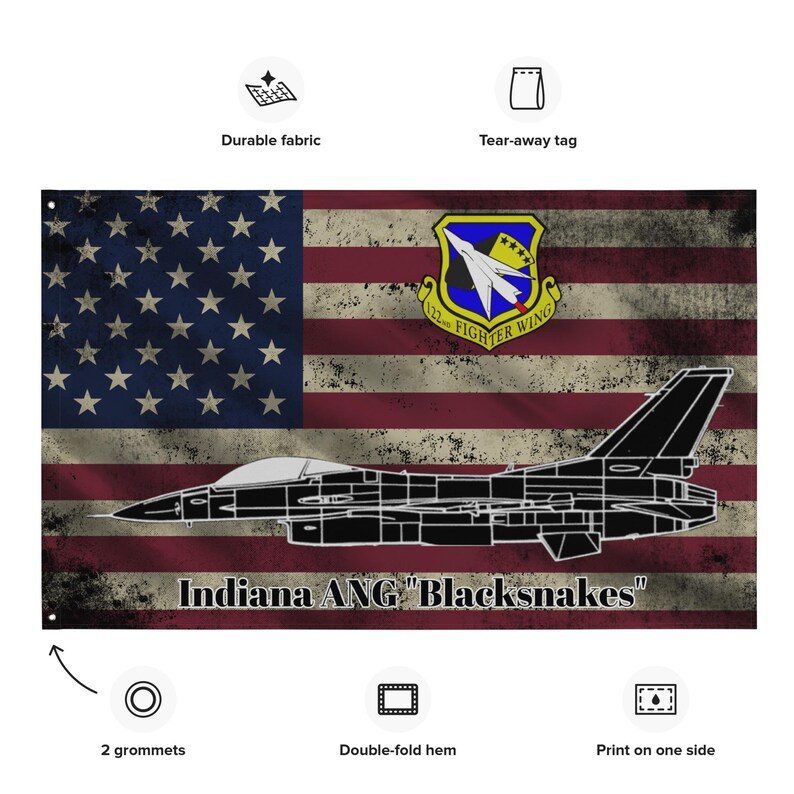 122nd Fighter Wing F-16C Flag