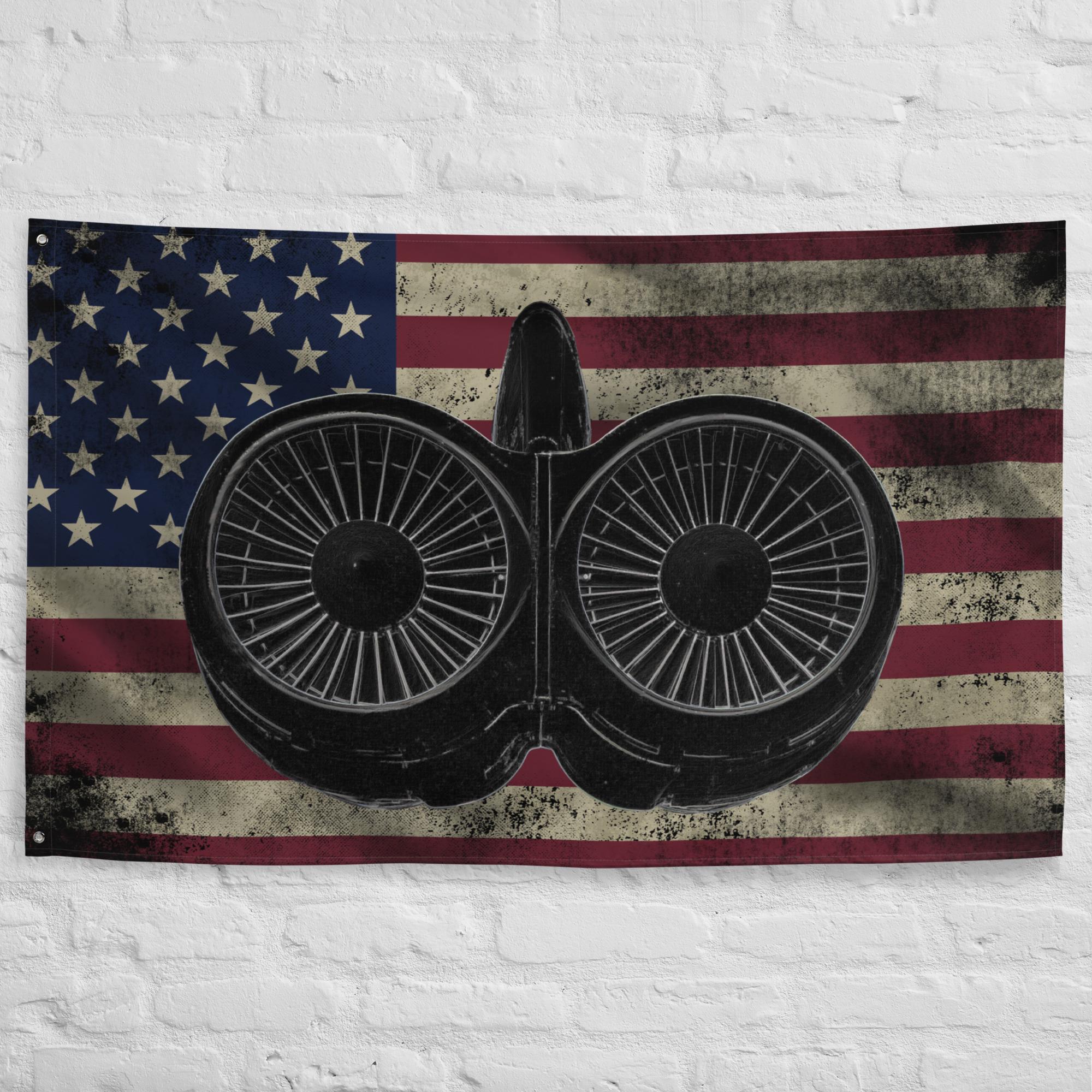 TF33 B-52G/H Engine Pair Flag - Etsy