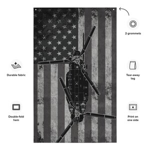 MH-47 Chinook Flag (Shadow)