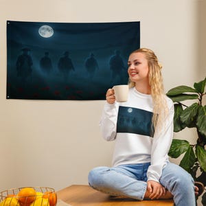 Memorial Day Ghost Soldiers Flag