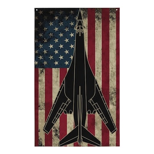 B-1 Lancer U.S. Flag