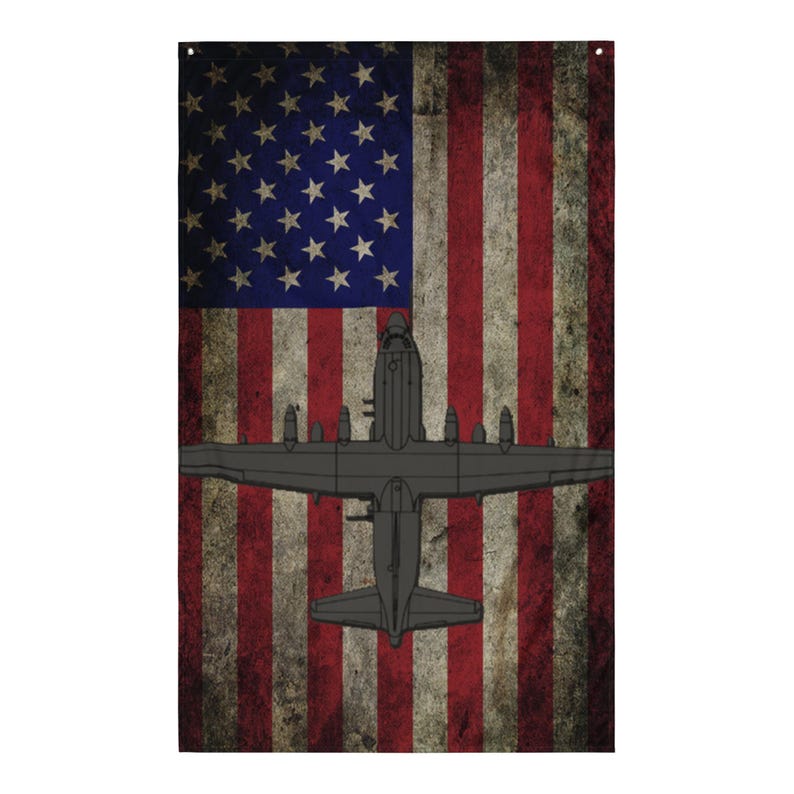 AC-130 Spectre U.S. Flag