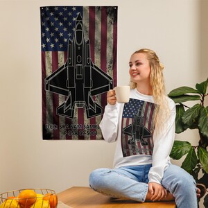 F-35 Lightning II Customized Flag