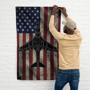 EA-6B Prowler Aircraft Flag