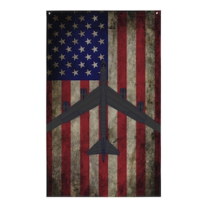 B-52 Aircraft Flag (Vertical)