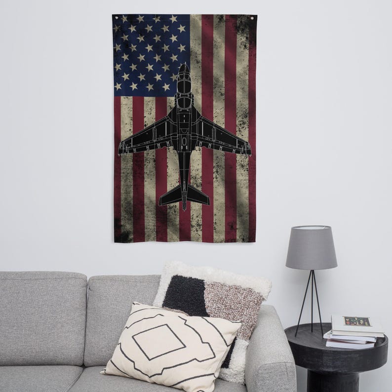 EA-6B Prowler Aircraft Flag