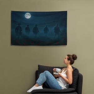 Memorial Day Ghost Soldiers Flag