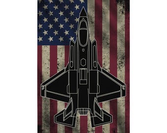 F-35 Lightning II U.S. Flag (Basic flag)