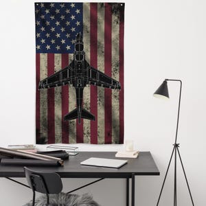 EA-6B Prowler Aircraft Flag