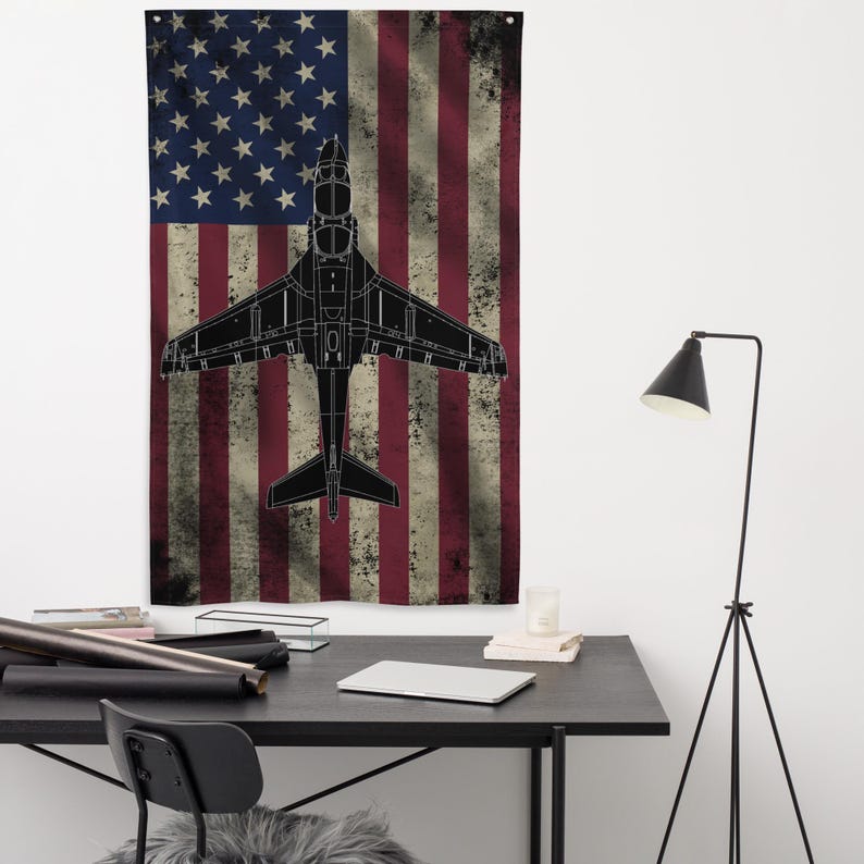 EA-6B Prowler Aircraft Flag