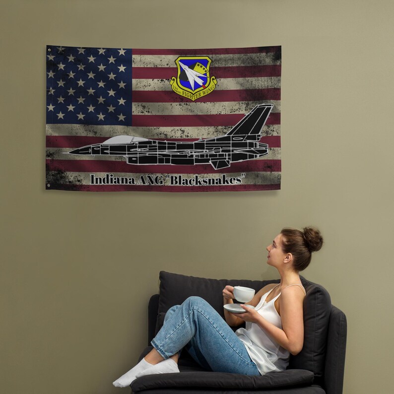 122nd Fighter Wing F-16C Flag