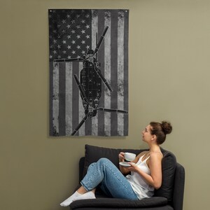 MH-47 Chinook Flag (Shadow)