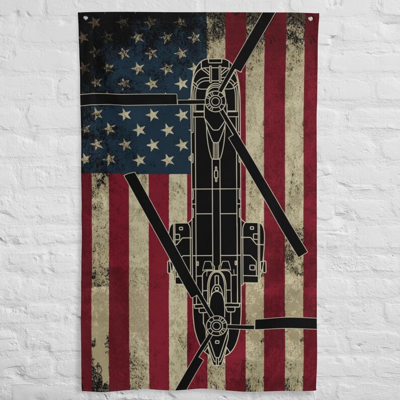 CH-46 Sea Knight Flag