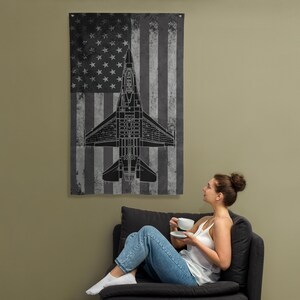 F-16 Fighting Falcon Flag (Shadow)
