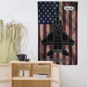 F-15 A/C Eagle Custom Flag