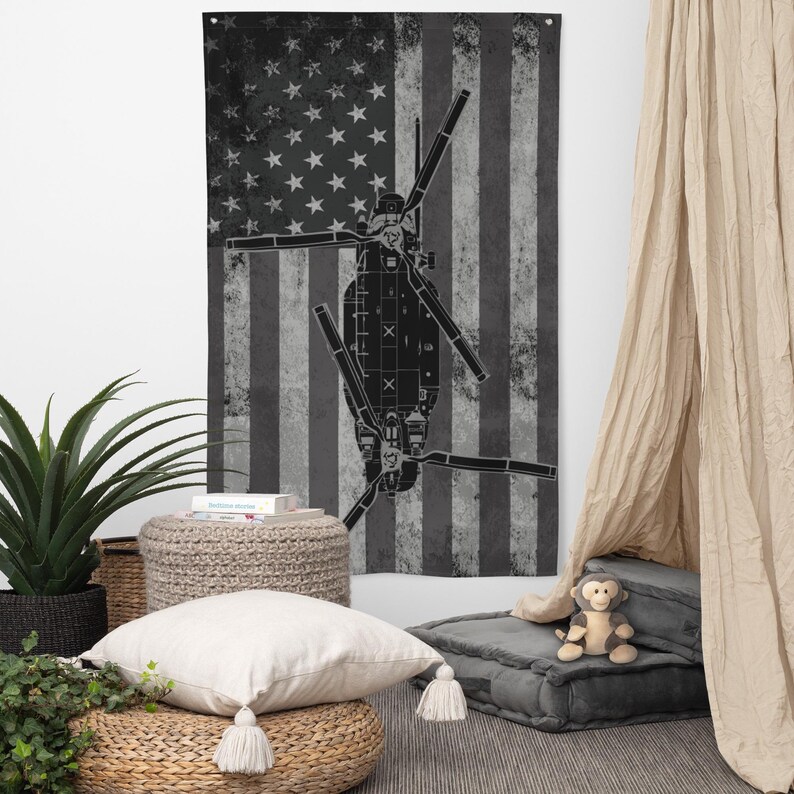MH-47 Chinook Flag (Shadow)