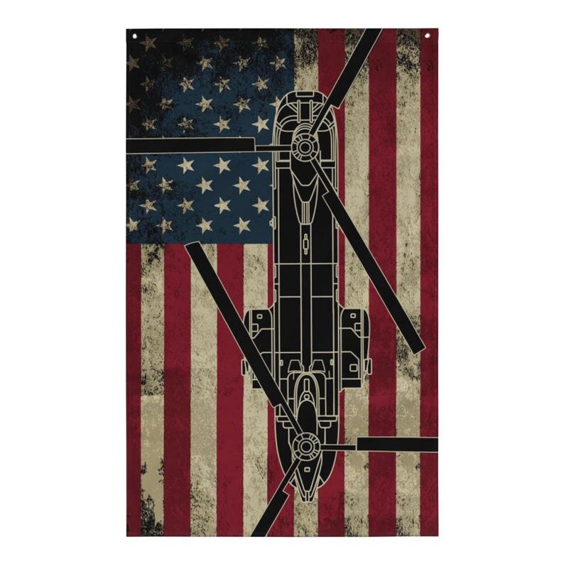 CH-46 Sea Knight Flag