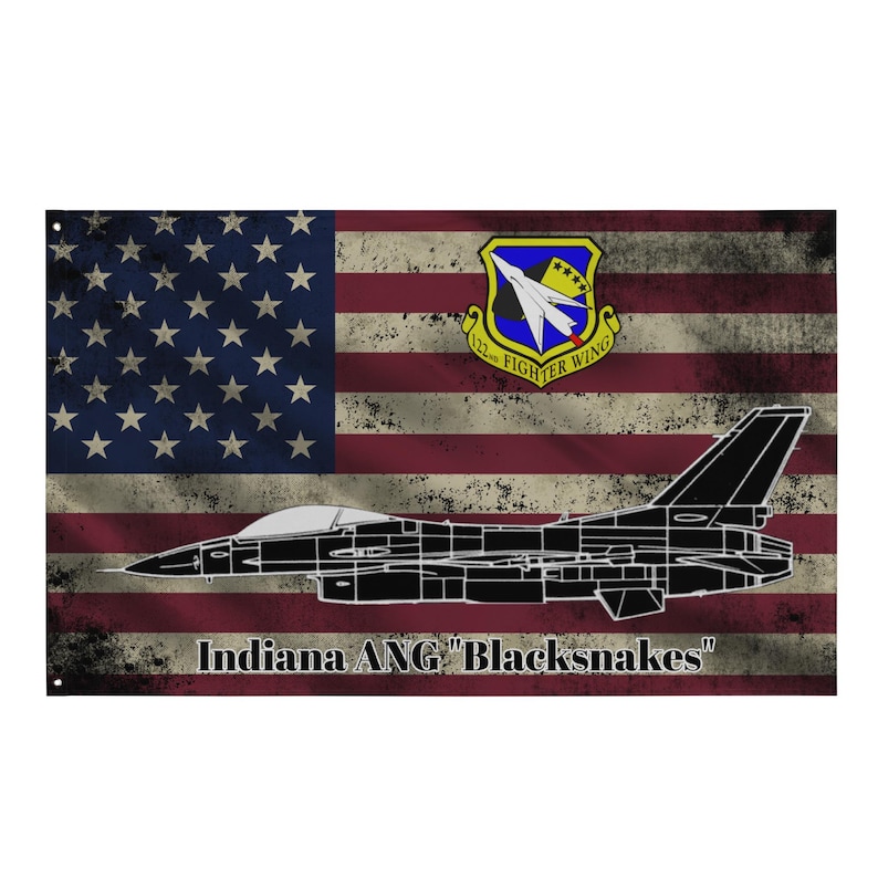122nd Fighter Wing F-16C Flag
