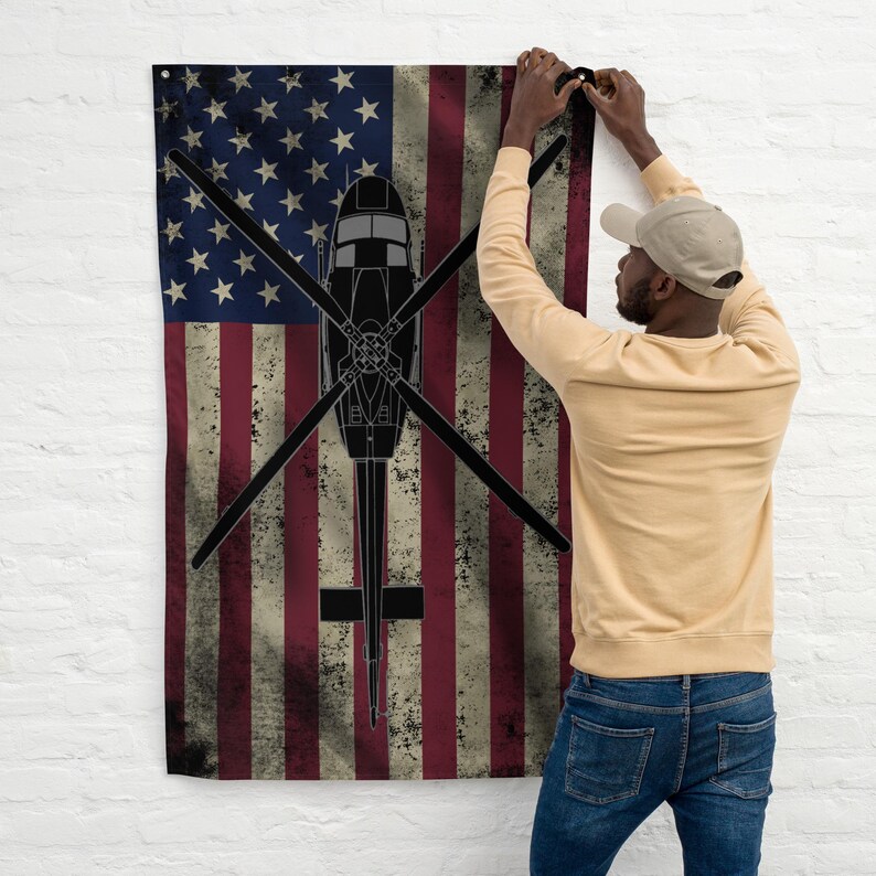 Bell 412 Helicopter (Basic Flag)