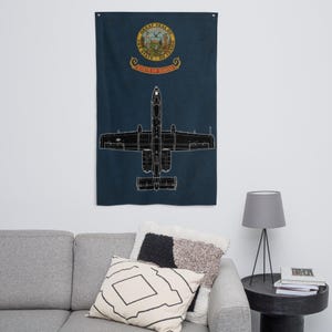 A-10 Warthog Idaho Flag