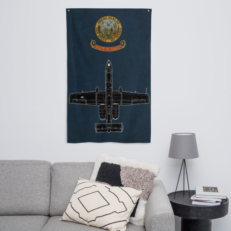 A-10 Warthog Idaho Flag