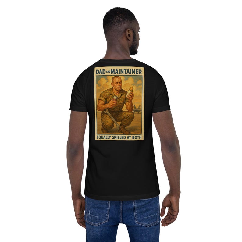 Dad and Maintainer Baby Bottle T-shirt