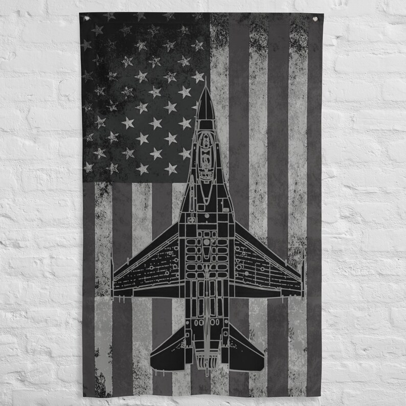 F-16 Fighting Falcon Flag (Shadow)