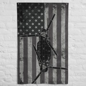 MH-47 Chinook Flag (Shadow)