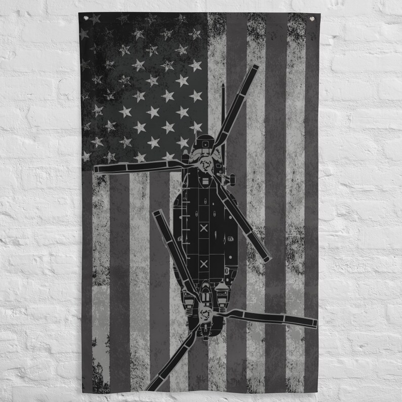 MH-47 Chinook Flag (Shadow)