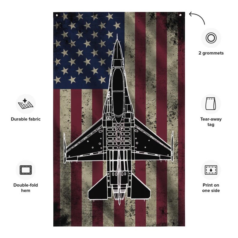 F-16B/D Aircraft Flag