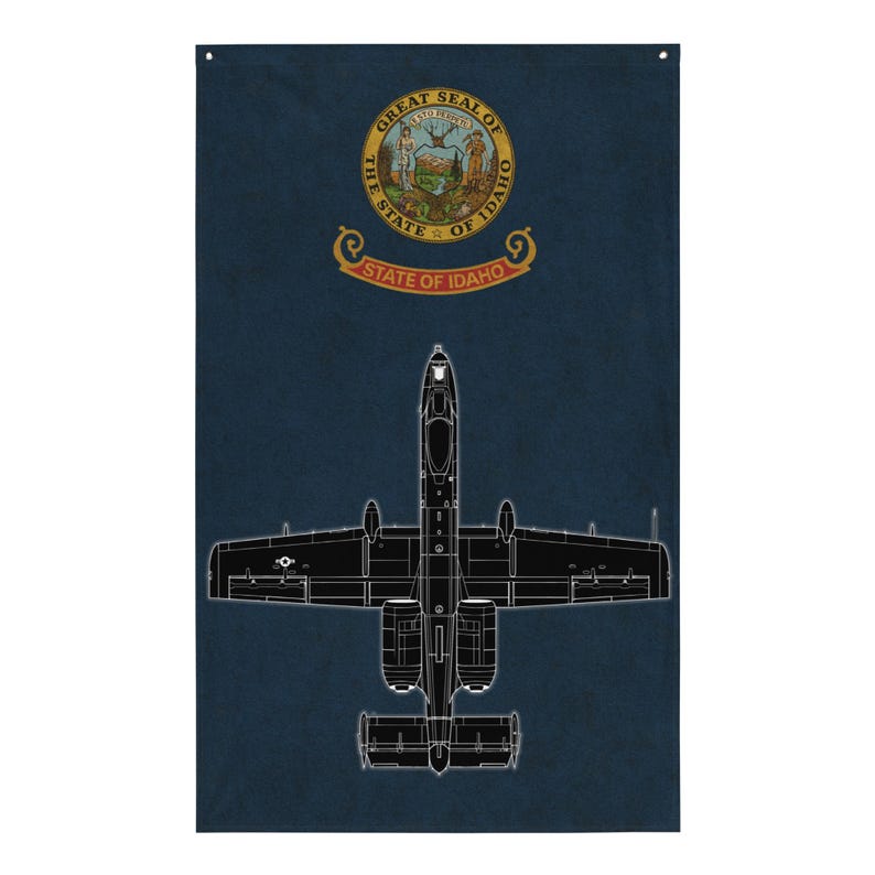 A-10 Warthog Idaho Flag