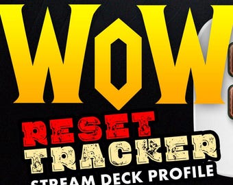 WoW Reset Tracker Stream Deck Profile: Animated RPG Icons