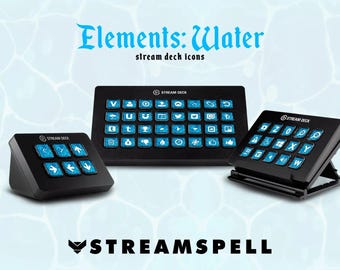 Elements: Water Stream Deck Icons