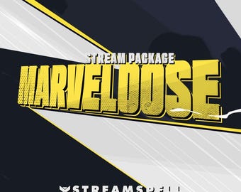 Marvel Rivals Animated Stream Package, Alerts, Screens