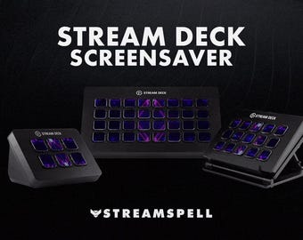 Écran de veille Neon Titan Stream Deck