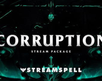 Animated Ruined King Stream Package: Twitch Overlays, Alerts, Widgets