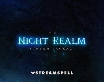 Elden Ring Stream Overlay Package: Animated Twitch/YouTube/Facebook Scenes