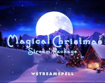 Sobreposições, widgets e Stream Pet de Natal para Streamlabs e OBS Studio