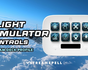 Flight Simulator Controls Stream Profil du pont