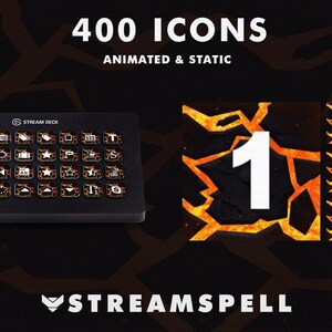 Animated Fire Stream Deck Icons: 400 Element Pack (digital Download) - Etsy