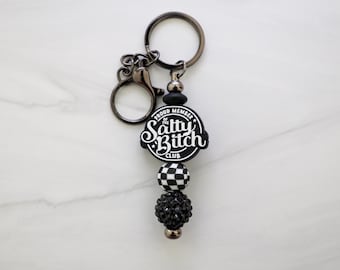 Salty B*tch Club Silicone Bead Keychain – Edgy Bag Charm